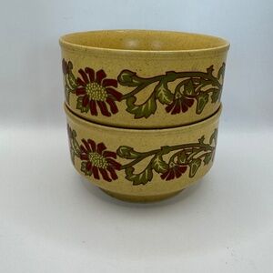 Kiln Craft English Ironstone "Bacchus" bowls - set of 2.